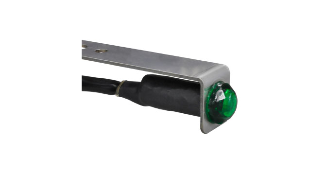 応用製品簡易車両入出庫警告灯：車両の出入りを検知、回転灯や警報器で