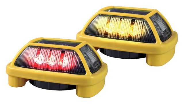 車載用LED警告灯 日惠製作所 NIKKEI ライトバー・スリム NY9366-170NY 黄