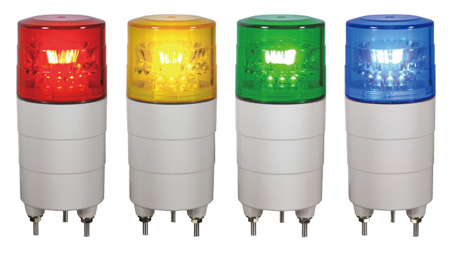 LED回転灯ニコミニ：コンパクトで小型機器分野など幅広い用途に｜日惠